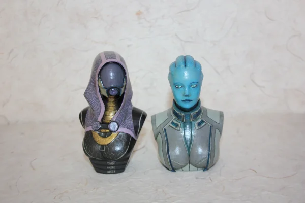 Mass Effect busts